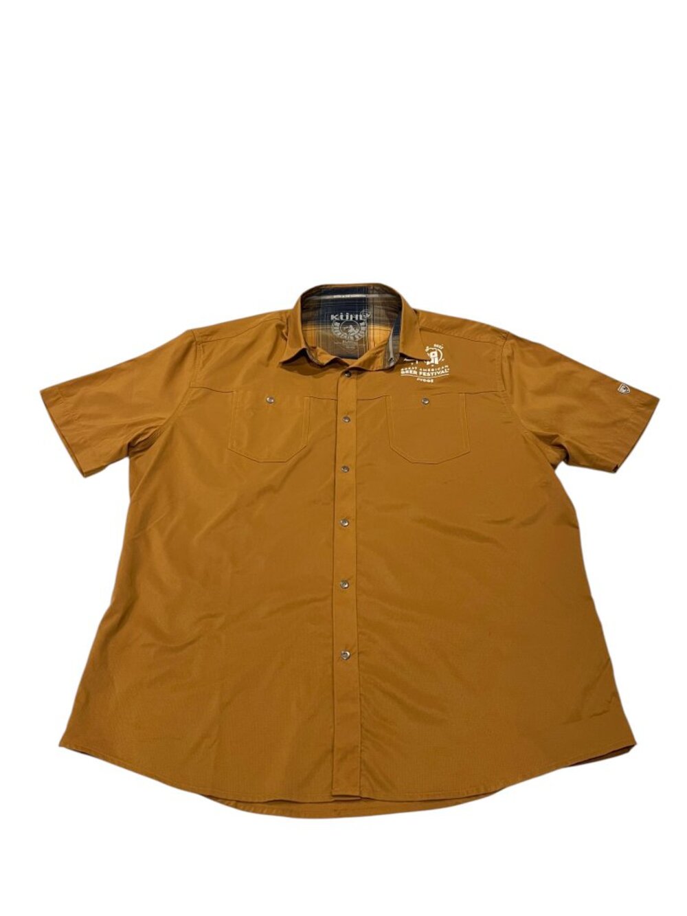 KUHL Men's Stealth Shirt Great American Beer Festival 2022 GABF Judge, XL